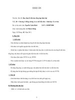 GIÁO ÁN Bài 26: Học thuyết tiến hóa tổng hợp hiện đại doc