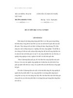 Thiết kế hệ thống cung cấp điện cho phân xưởng cơ khí và nhà máy cơ khí có quy mô 14 phân xưởng