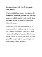 2 công cụ miễn phí khắc phục lỗi thường gặp trong Windows 7 doc