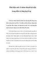 Phát hiện mới về nhóm thiazid lợi niệu trong điều trị tăng huyết áp pot