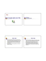 Bài giảng: Kỹ thuật siêu cao tầng docx