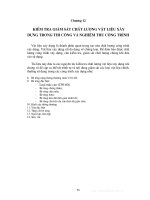 Kiểm Tra Giám Sát Chất Lượng Vật Liệu Xây Dựng (VLXD) Trong Thi Công Và Nghiệm Thu Công Trình - PGS TS.Cao Duy Tiến phần 6 ppt