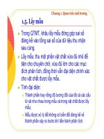 Quan trắc và kiểm soát ô nhiễm môi trường nước và khí lục địa phần 6 ppt