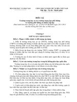 Điều lệ trường trung học cơ sở, trường trung học phổ thông và trường phổ thông có nhiều cấp học doc