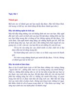 Thay thái độ- Đổi cuộc đời - Phần 1 docx