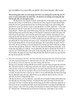 QUAN ĐIỂM CỦA NGUYỄN ÁI QUỐC VỀ CÁCH MẠNG VIỆT NAM pps