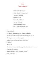 Giáo án Thi Giáo viên mầm non giỏi cấp huyện ppt