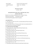 TIÊU CHUẨN NGÀNH 14 TCN 65 – 2001 potx