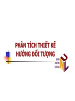 Phân tích thiết kế hướng đối tượng - Bài 1 pot