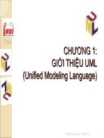 Giáo trình UML - Chương 1 ppt