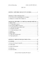 Thiết kế mô hình hệ thống cửa tự động đóng mở sử dụng sensor cảm biến