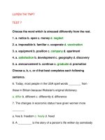 LUYỆN THI TNPT TEST 7 docx