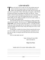 Thuyết Minh Đồ Án Tốt Nghiệp: Thiết kế mũi khoan tiêu chuẩn đường kính 30