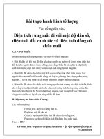 thực hành kinh tế lượng