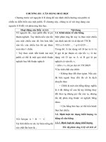 Chương III, IV Hóa học đại cương 2 chương trình cao đẳng - Cân bằng hoá học ppt