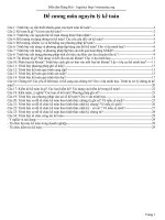 De cuong nguyen ly Ke Toan ppsx