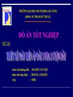 Đồ án máy biến áp docx