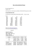 Ảnh hưởng của xuất khẩu và FDI đến GDP bình quân của Ấn Độ