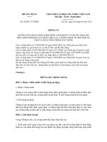 THÔNG TƯ 03/2011/TT-BXD docx