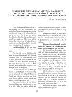 SỰ KHÁC BIỆT GIỮA KẾ TOÁN VIỆT NAM VÀ QUỐC TẾ TRONG VIỆC GHI NHẬN VÀ BÁO CÁO VỀ GIÁ TRỊ CÁC TÀI SẢN SINH HỌC TRONG DOANH NGHIỆP NÔNG NGHIỆP pot