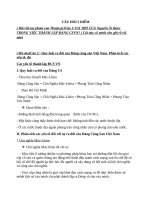 Ôn tập lịch sử Việt Nam - phần 2 docx