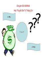 Báo cáo: Học thuyết giá trị thặng dư pdf