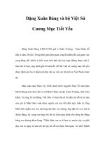 Đặng Xuân Bảng và bộ Việt Sử Cương Mục Tiết Yếu pps