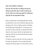 Một vài lí do khiến trẻ biếng ăn ppt