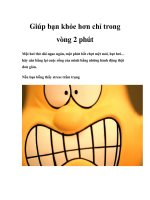 Giúp bạn khỏe hơn chỉ trong vòng 2 phút ppsx