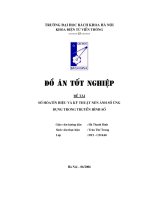 Số hóa tín hiệu và kỹ thuật nén ảnh số ứng dụng trong truyền hình số