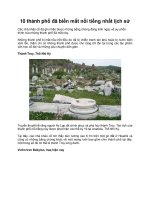 10 thành phố đã biến mất nổi tiếng nhất lịch sử pps