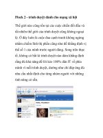 Flock 2 - trình duyệt dành cho mạng xã hội pdf