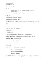 Giáo án sinh học 11 BAN CƠ BẢN - BÀI CƠ CHẾ ĐIỀU HÒA SINH SẢN pdf