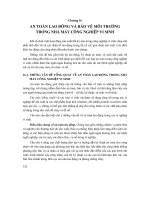 Các Quá Trình Và Thiết Bị Công Nghệ Sinh Học Trong Công Nghiệp [Chương 16: An Toàn Lao Động Và Bảo Vệ Môi Trường Trong Nhà Máy Công Nghiệp Vi Sinh] pdf