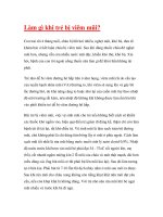 Làm gì khi trẻ bị viêm mũi? ppt