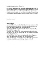 Bệnh phù thủng (sưng phù đầu) heo con doc