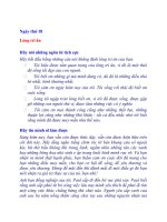 Thay thái độ - Đổi cuộc đời - Phần 7 doc