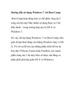 Hướng dẫn sử dụng Windows 7 với Boot Camp ppsx