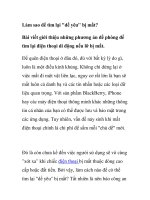 Làm sao để tìm lại 