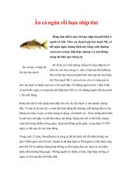 Ăn cá ngừa rối loạn nhịp tim docx