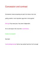 Concession and contrast ppsx