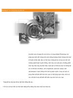 Giáo trình photoshop - Chương 12 pps