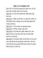 SINH SẢN Ở ĐỘNG VẬT doc