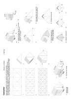 Cách xếp hình bằng giấy - phần 3 doc