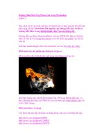 Hướng Dẫn Hiệu Ứng Phun Lửa trong Photoshop (phần 1) pptx