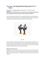 Trục cam và hệ thống phối khí thông minh pptx