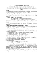 TÀI LIỆU ÔN THI TỐT NGHIỆP MÔN SINH ppsx