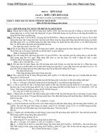 Bài tập hóa - điều chế kim loại ppt