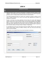 Working with Database and Security in Java - JDBC-II doc