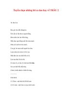 Tuyển chọn những lời ca dao hay về TRÂU 7 ppt